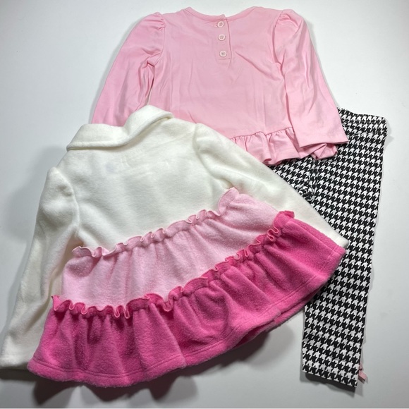 NWT Color Block Coat, Graphic Tee And Leggings Size 18M - Picture 5 of 7